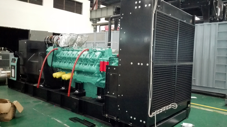 热烈祝贺HJC黄金城集团高压发电机顺利通过“泰豪电源”测试应用