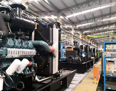 HJC黄金城集团发电机批量出口中东市场